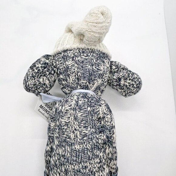 One of a kind Unique Handcrafted Sock Monster plush toy - Picture 9 of 10